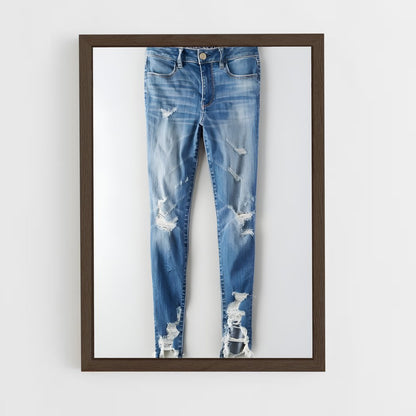 ap-american eagle-1 cadre Bois foncé