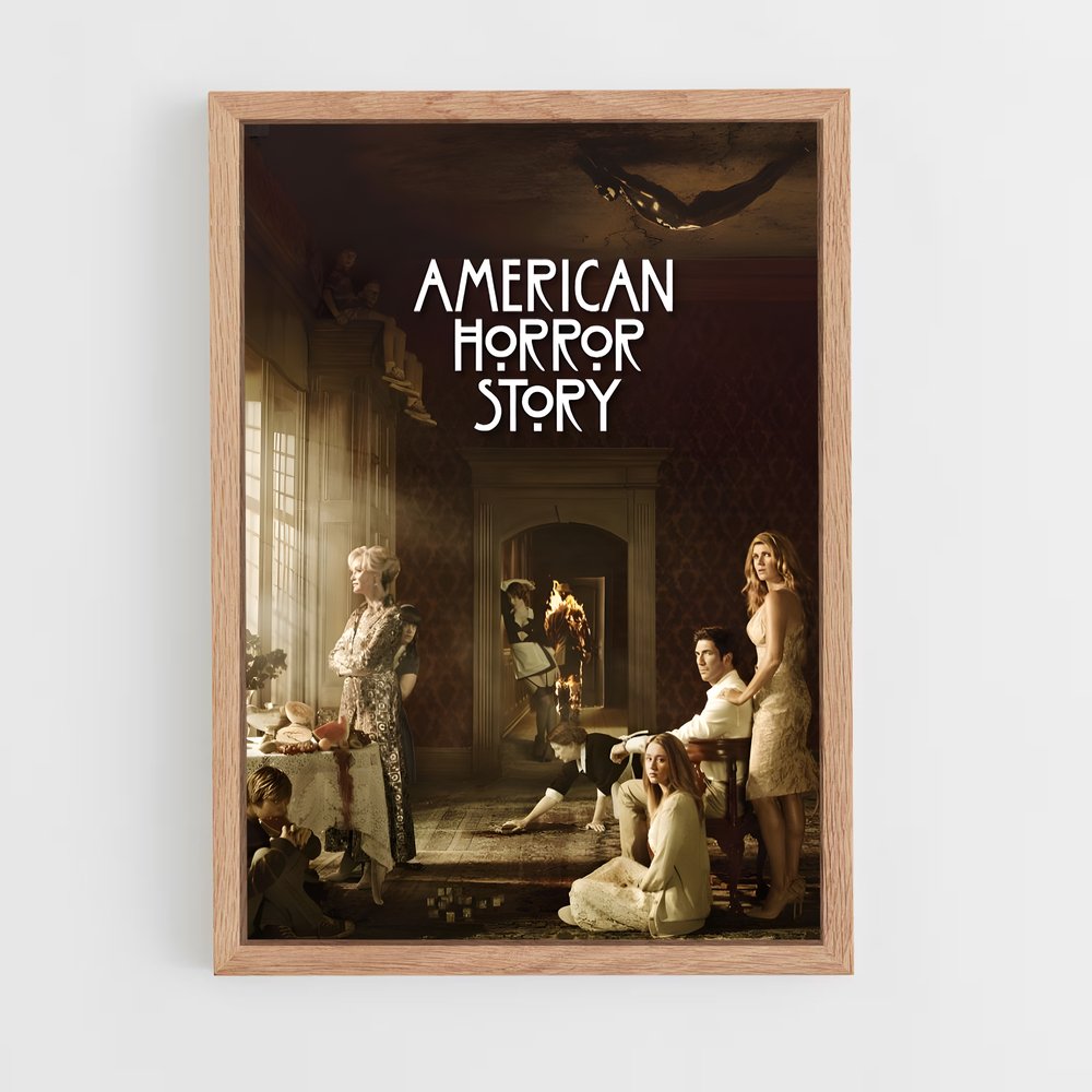 ap-american horror story-1 cadre Bois clair