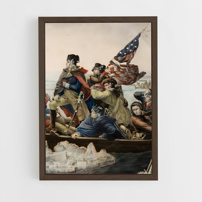 ap-american revolution-1 cadre Bois foncé