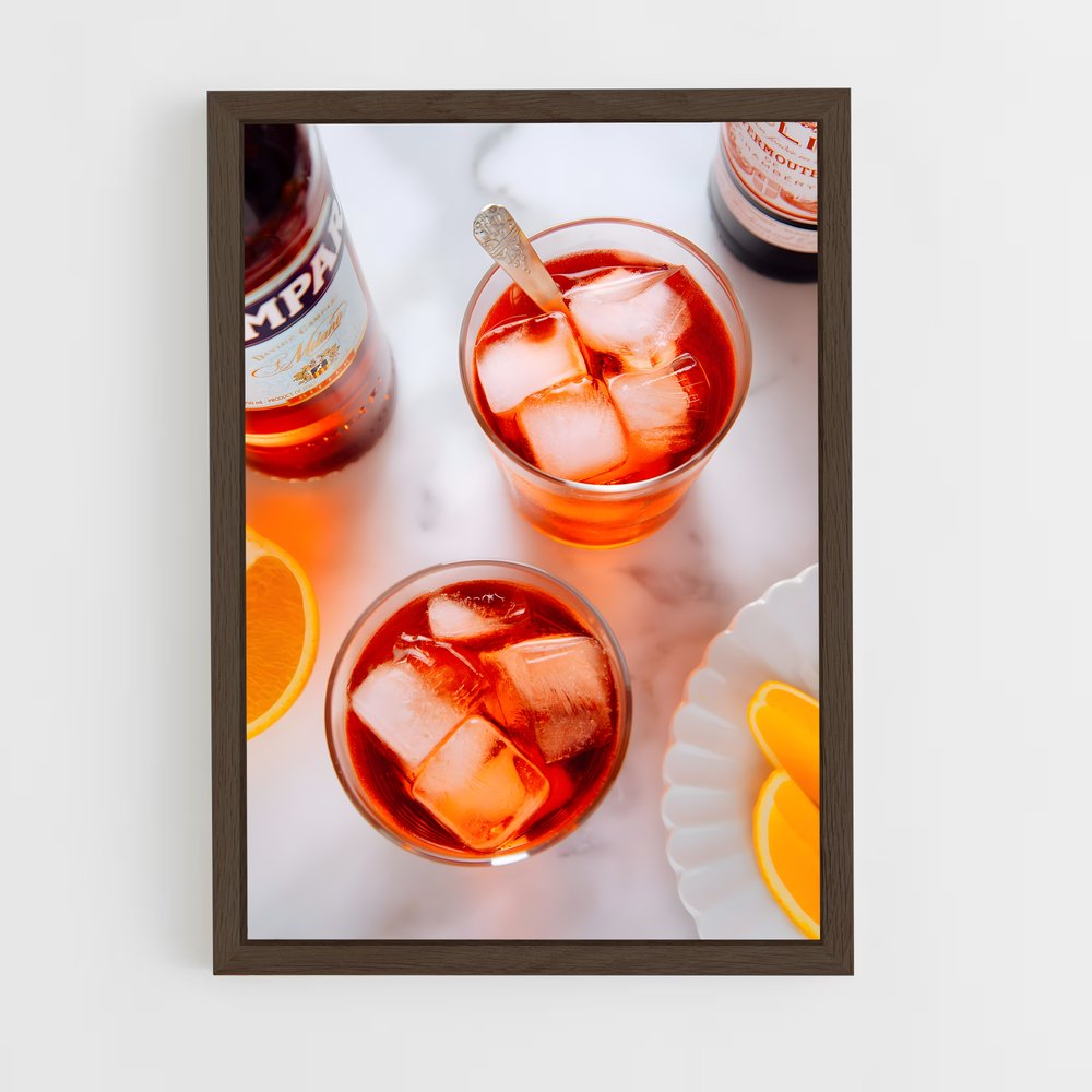 ap-americano-10 cadre Bois foncé