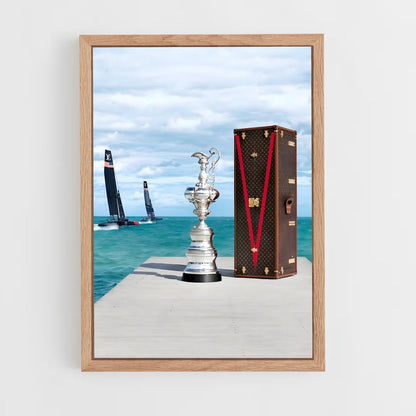 ap-americas cup-3 cadre Bois clair