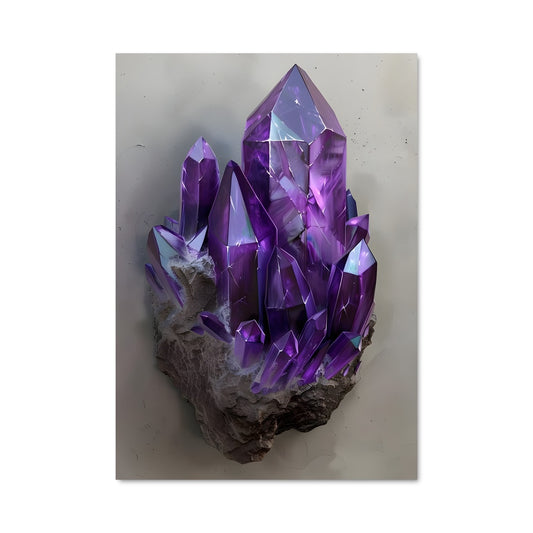 Poster Éclat de l'Améthyste