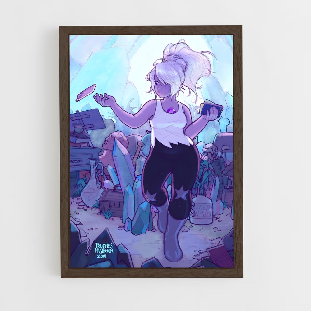 ap-amethyst-2 cadre Bois foncé