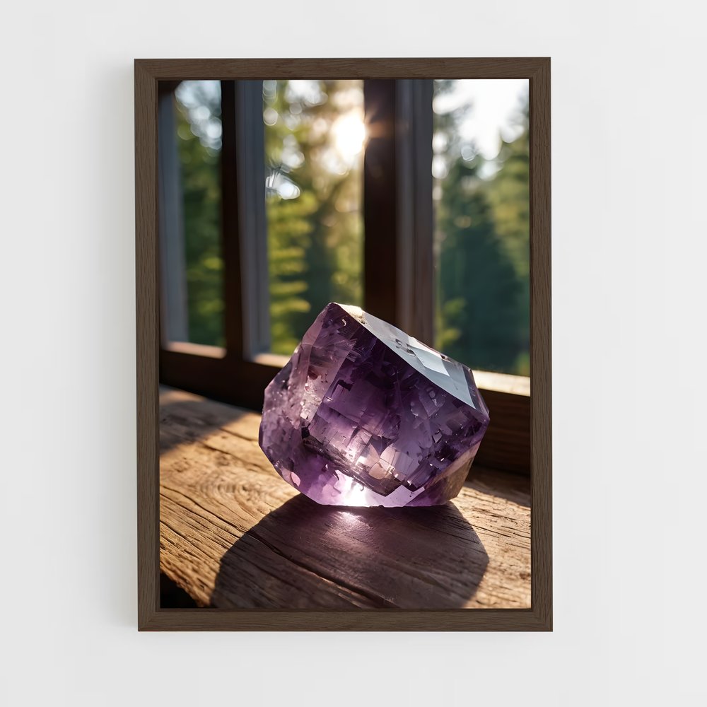 ap-amethyst-4 cadre Bois foncé