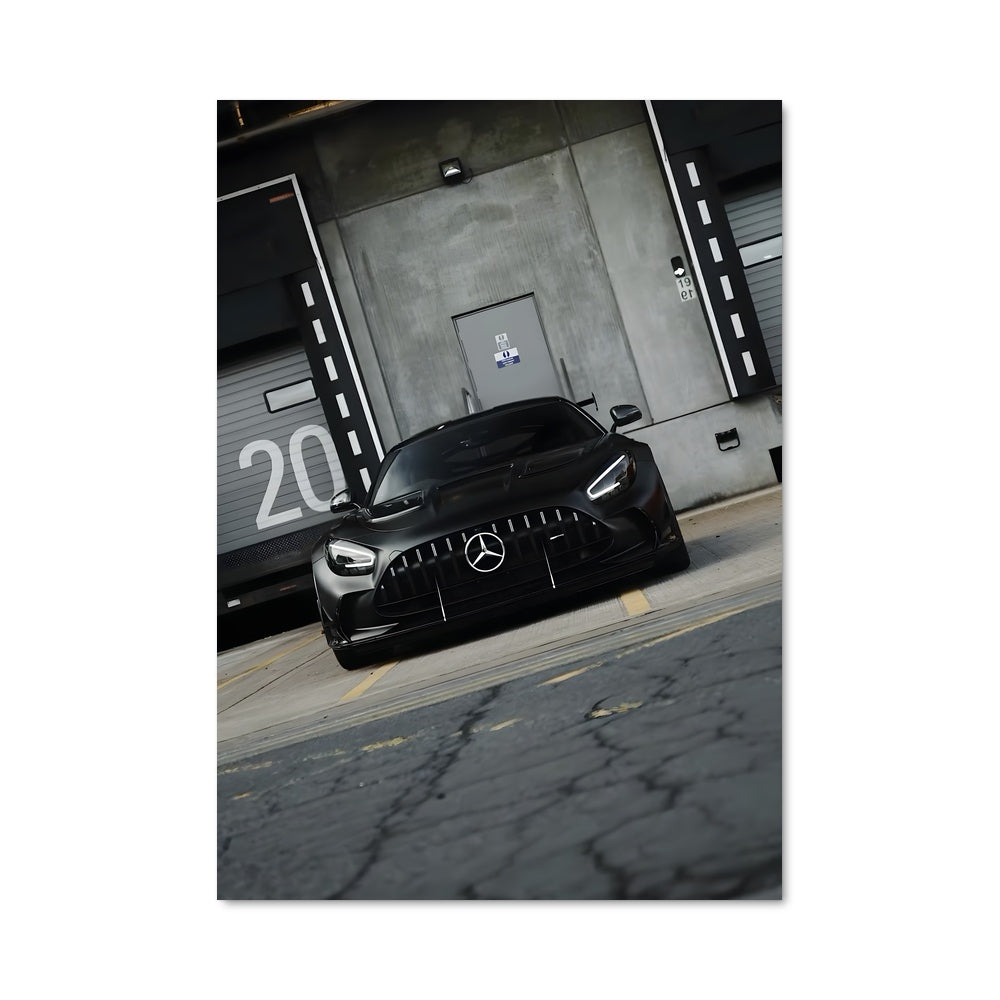 Amg Rapper Poster AMG Gloss Black Poster – Aesthetic Posters