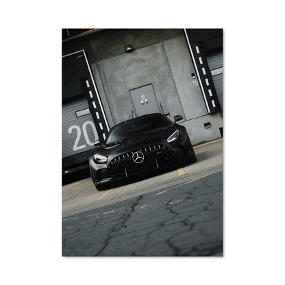 Poster Amg gt black series 78625