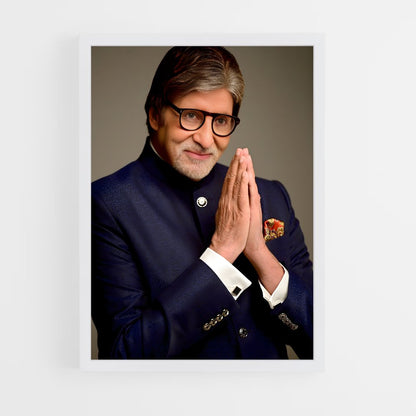 ap-amitabh bachchan-1 cadre Blanc