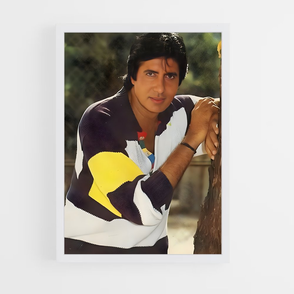 ap-amitabh bachchan-3 cadre Blanc