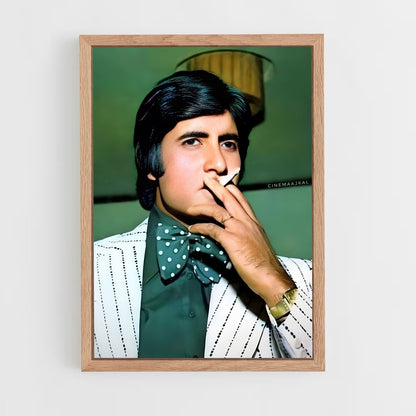 ap-amitabh bachchan-9 cadre Bois clair