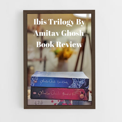ap-amitav ghosh-2 cadre Bois foncé