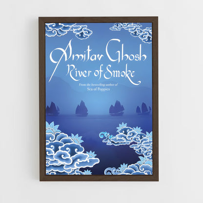 ap-amitav ghosh-3 cadre Bois foncé