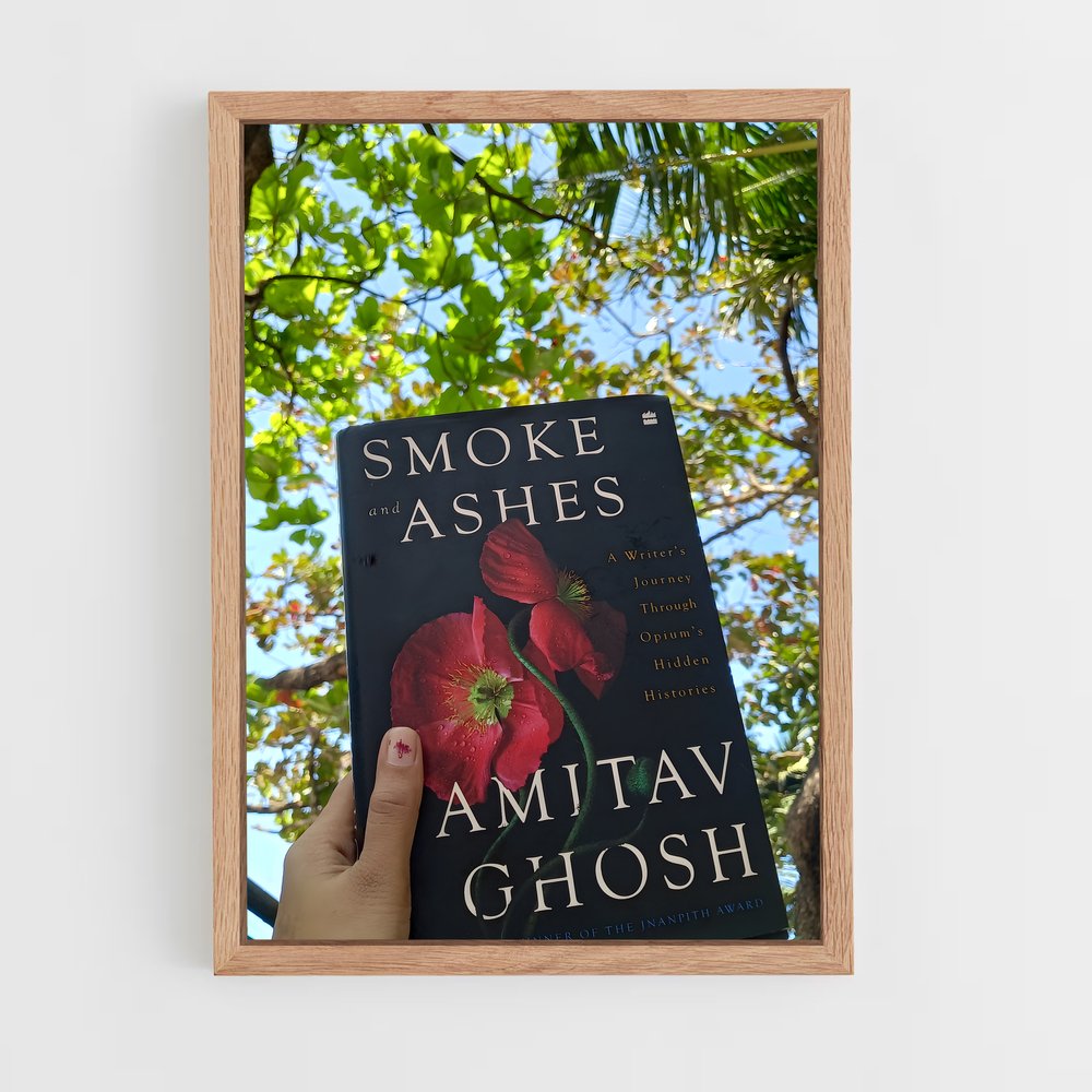 ap-amitav ghosh-5 cadre Bois clair