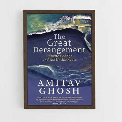ap-amitav ghosh-7 cadre Bois foncé