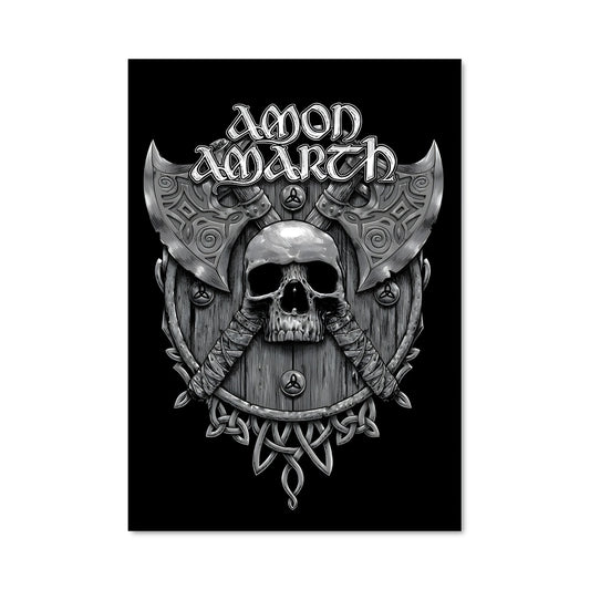 Poster Crâne Viking