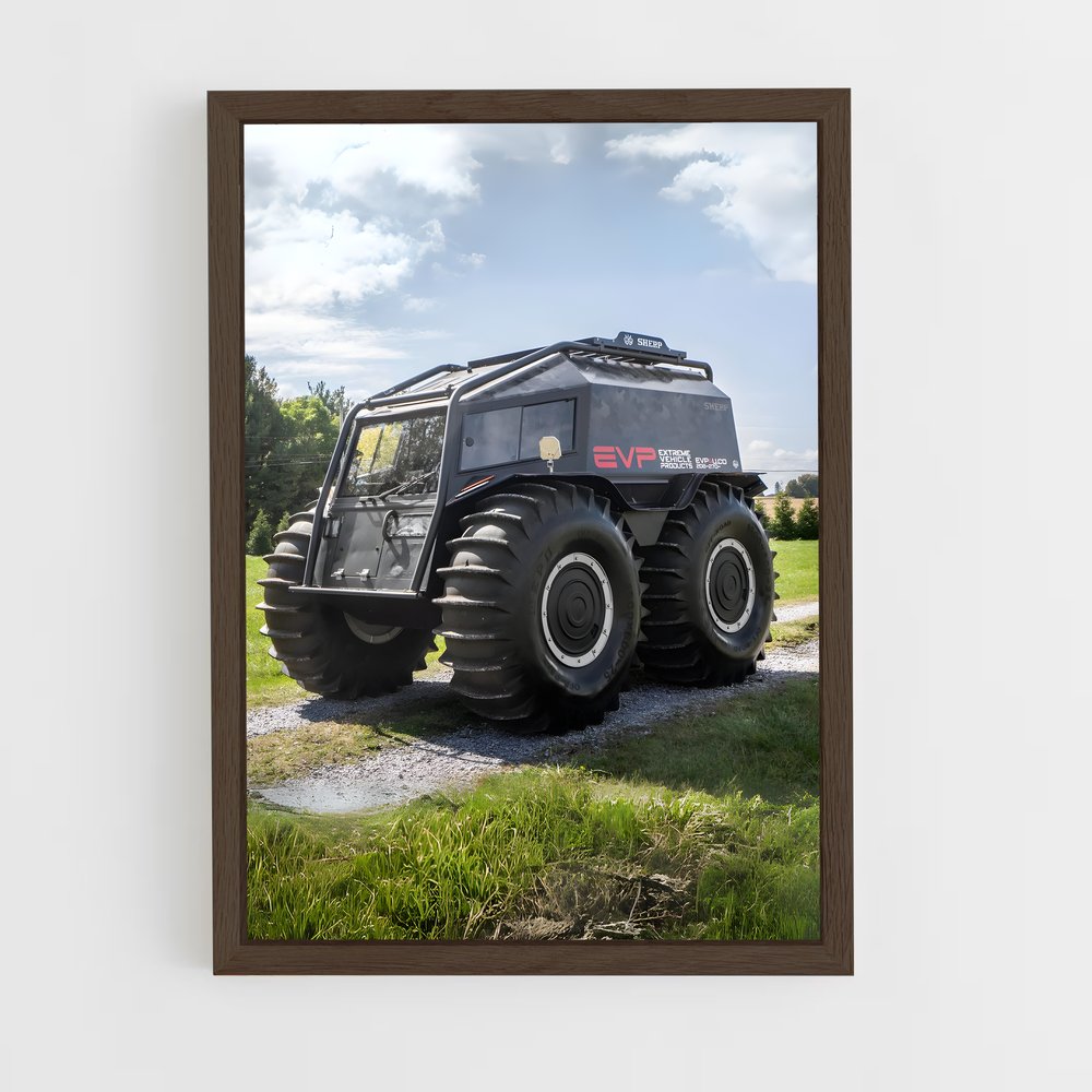 ap-amphibious vehicles-2 cadre Bois foncé