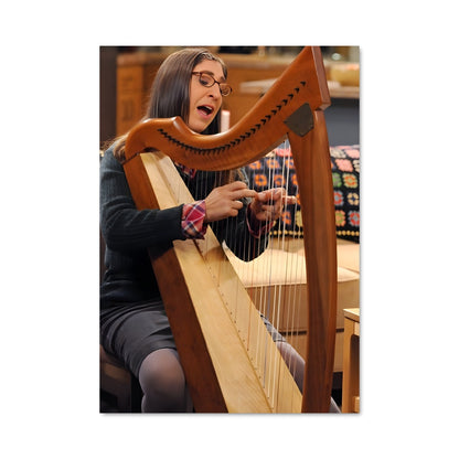 Poster Harpe Enchantée
