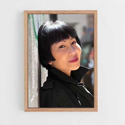 ap-amy tan-5 cadre Bois clair