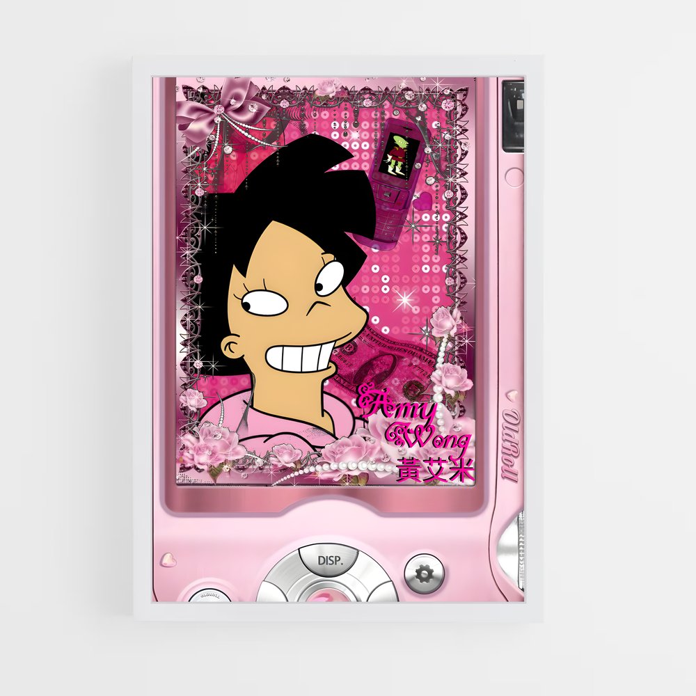 ap-amy wong-2 cadre Blanc