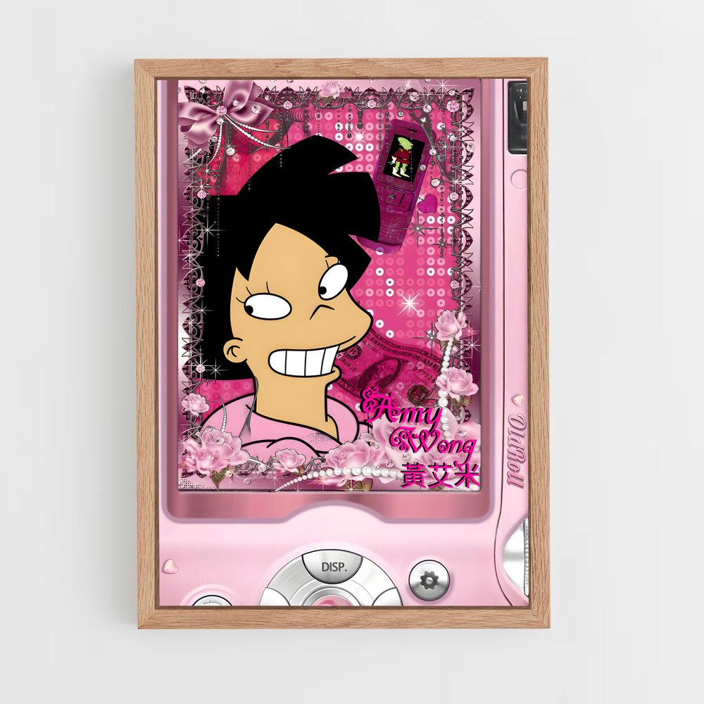 ap-amy wong-2 cadre Bois clair
