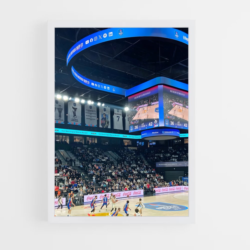 ap-anadolu efes basketball-3 cadre Blanc