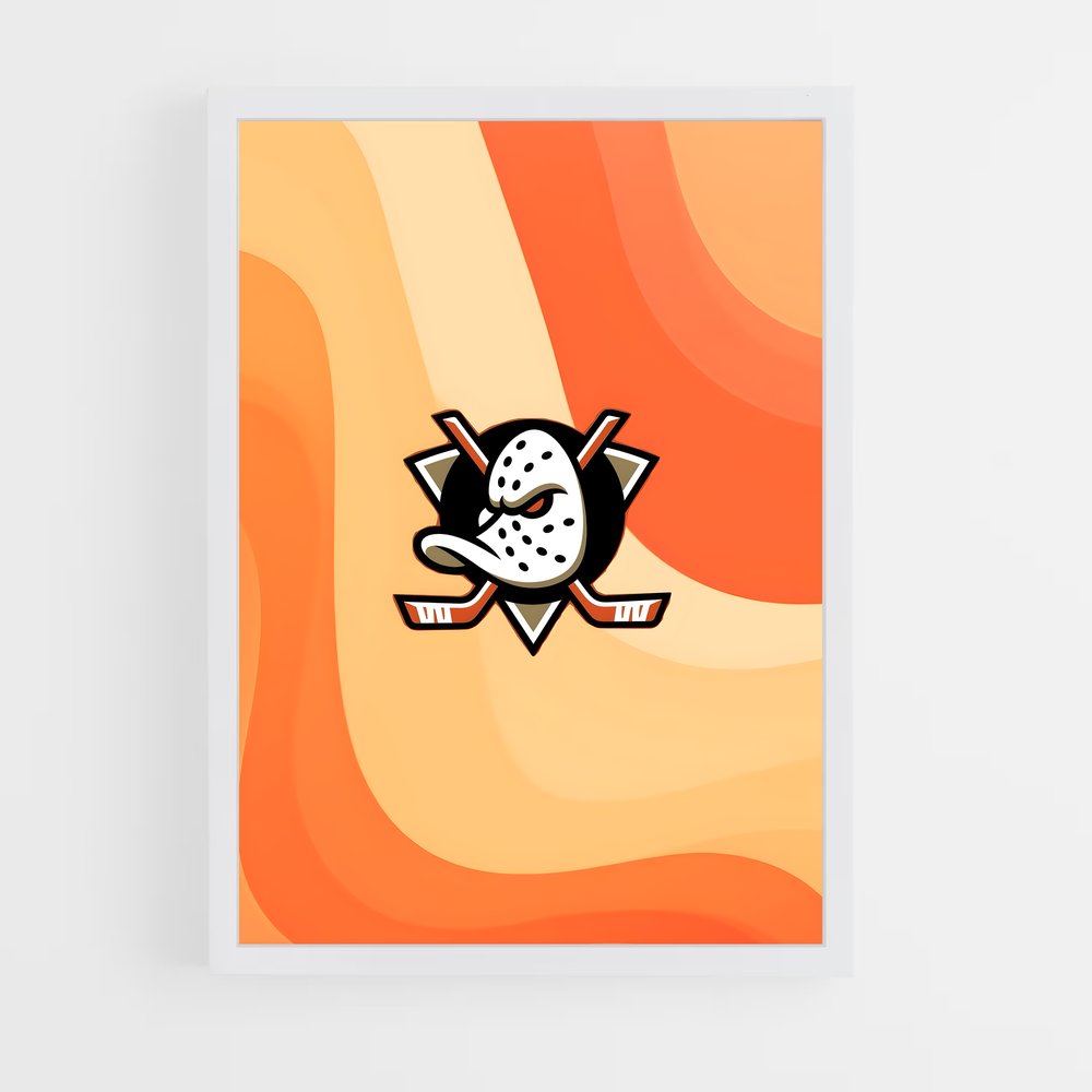 ap-anaheim ducks-2 cadre Blanc