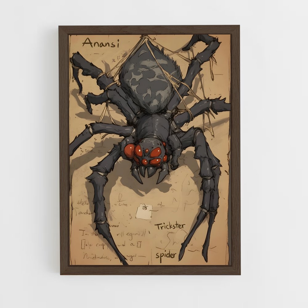 ap-anansi-4 cadre Bois foncé