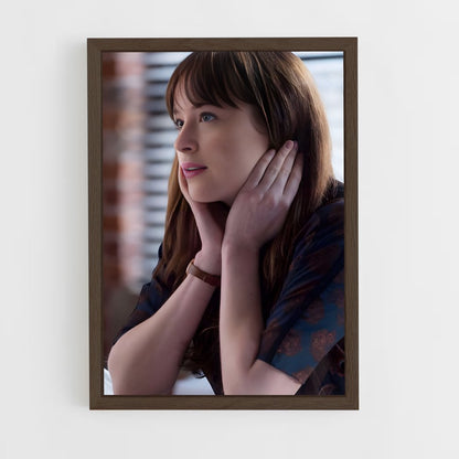 ap-anastasia steele-1 cadre Bois foncé