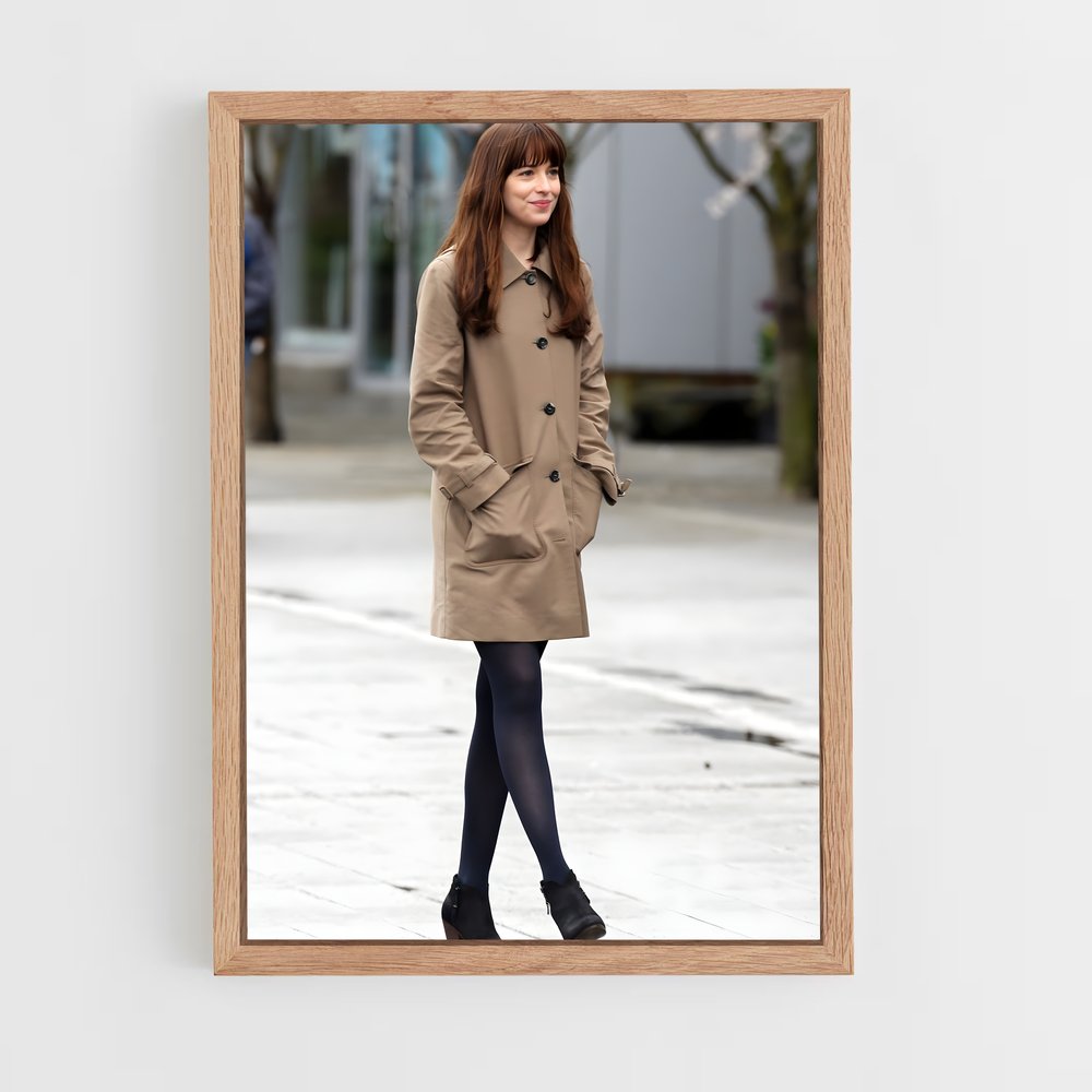 ap-anastasia steele-3 cadre Bois clair