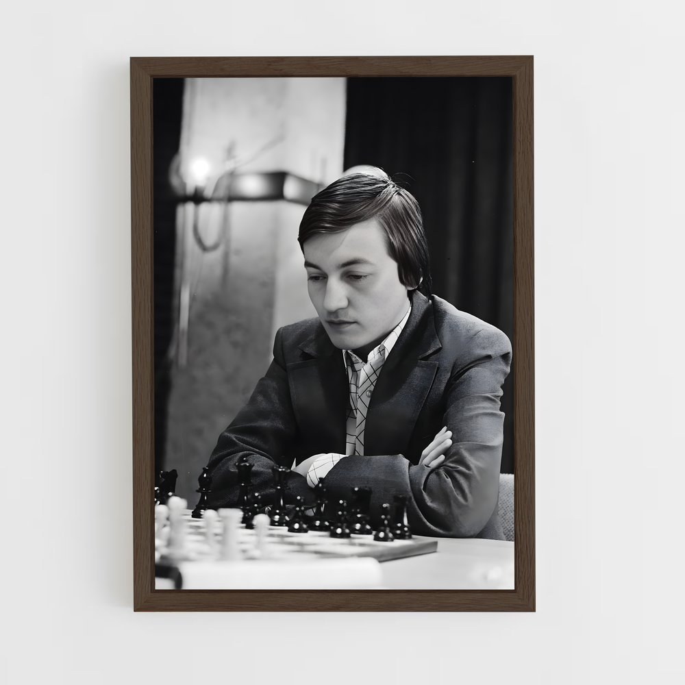 ap-anatoly karpov-3 cadre Bois foncé