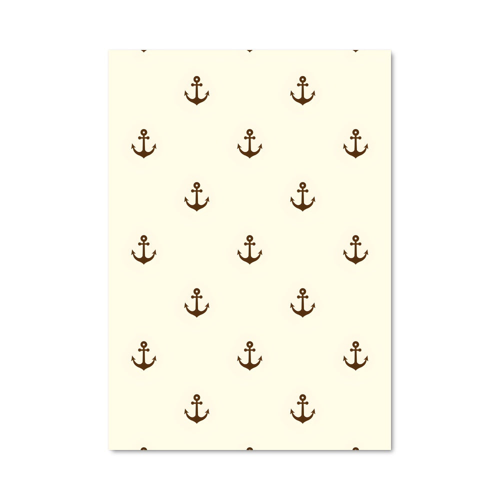 Poster Ancre Élégante