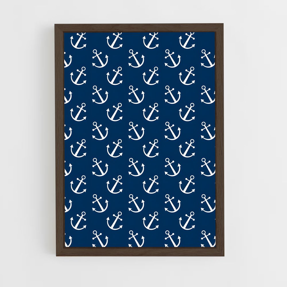 ap-anchor patterns-3 cadre Bois foncé