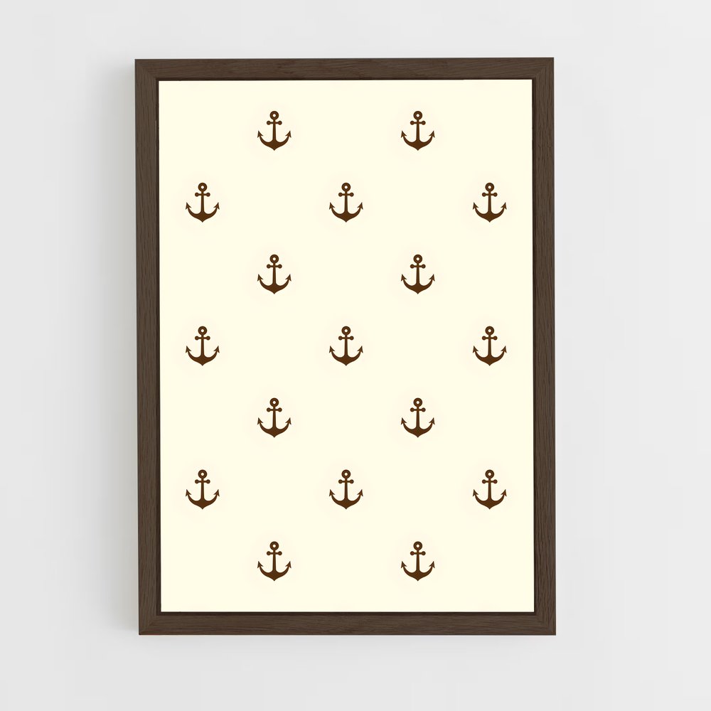 ap-anchor patterns-4 cadre Bois foncé