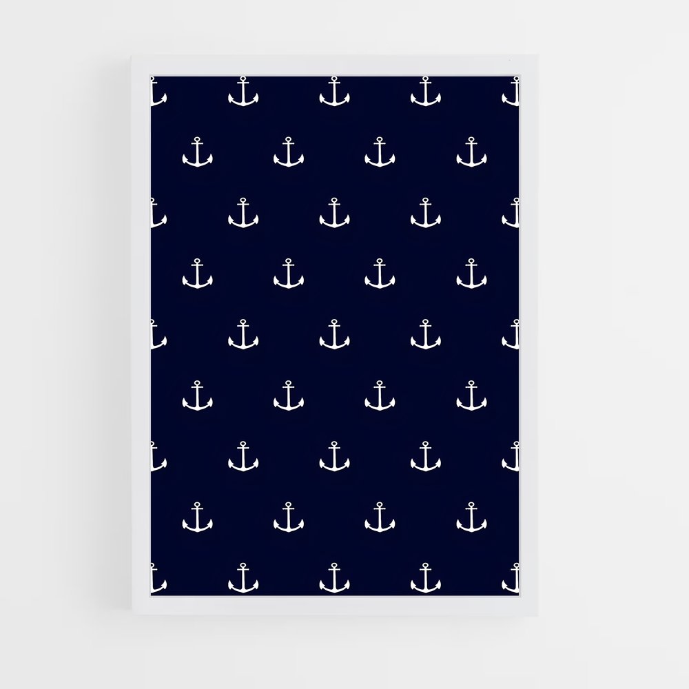 ap-anchor patterns-5 cadre Blanc