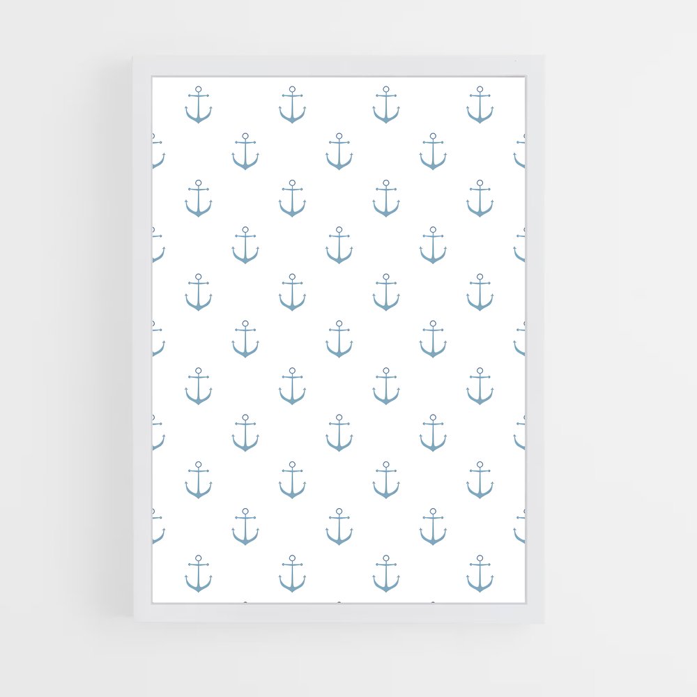 ap-anchor patterns-8 cadre Blanc
