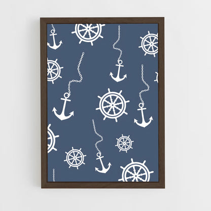 ap-anchor patterns-9 cadre Bois foncé