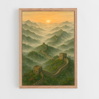 ap-ancient china-10 cadre Bois clair