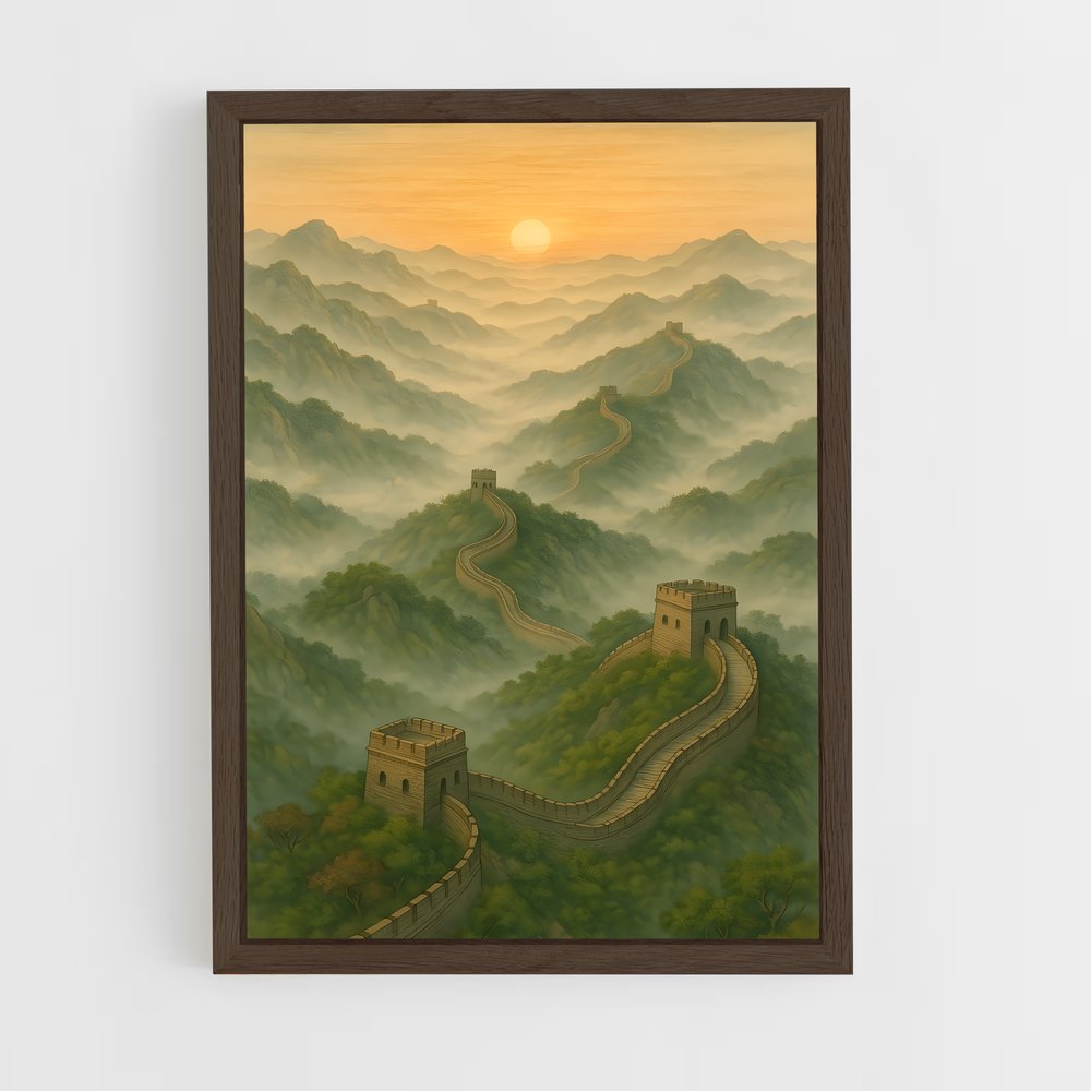 ap-ancient china-10 cadre Bois foncé