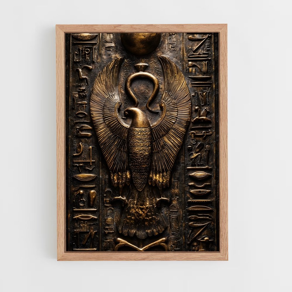 ap-ancient egypt-6 cadre Bois clair