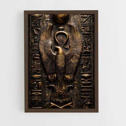 ap-ancient egypt-6 cadre Bois foncé