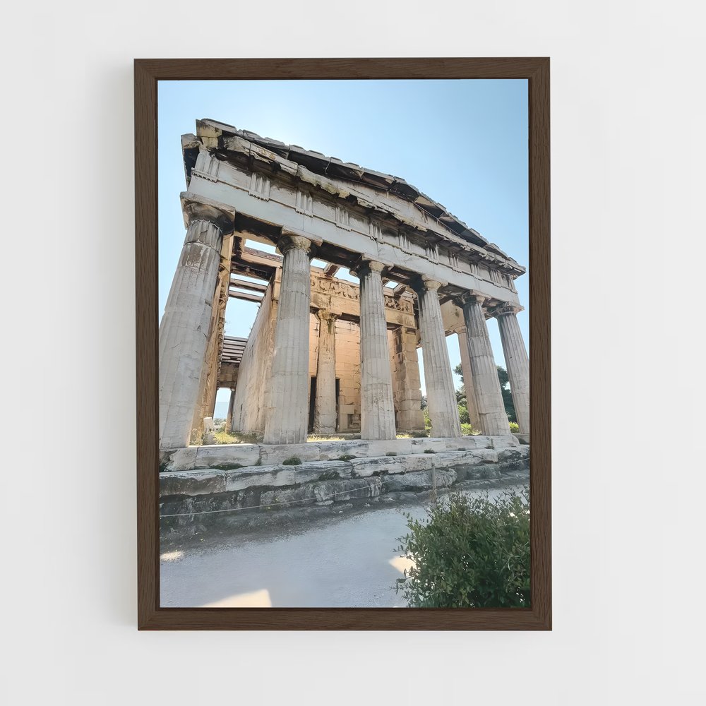 ap-ancient greece-10 cadre Bois foncé