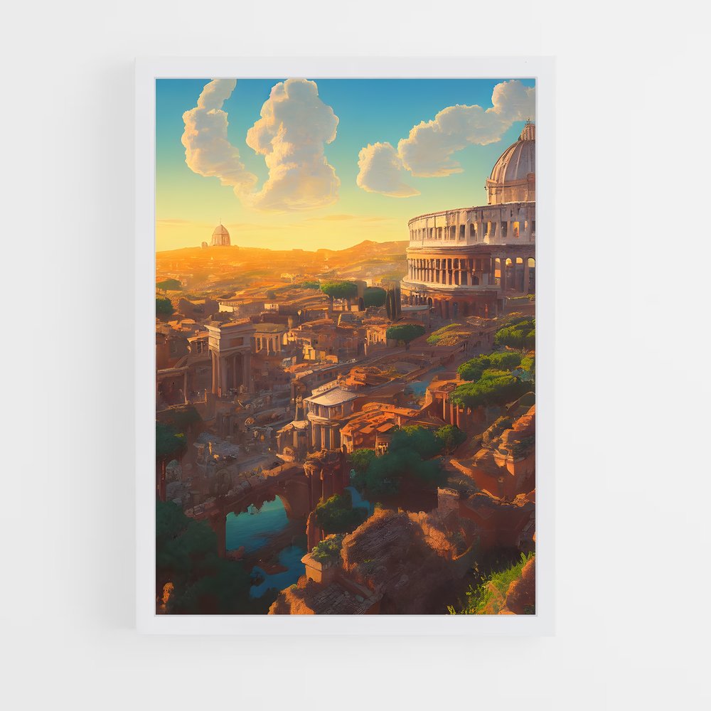 ap-ancient rome-4 cadre Blanc