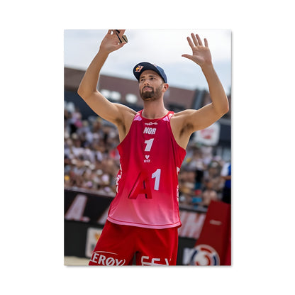 Poster Le Volley Énergique