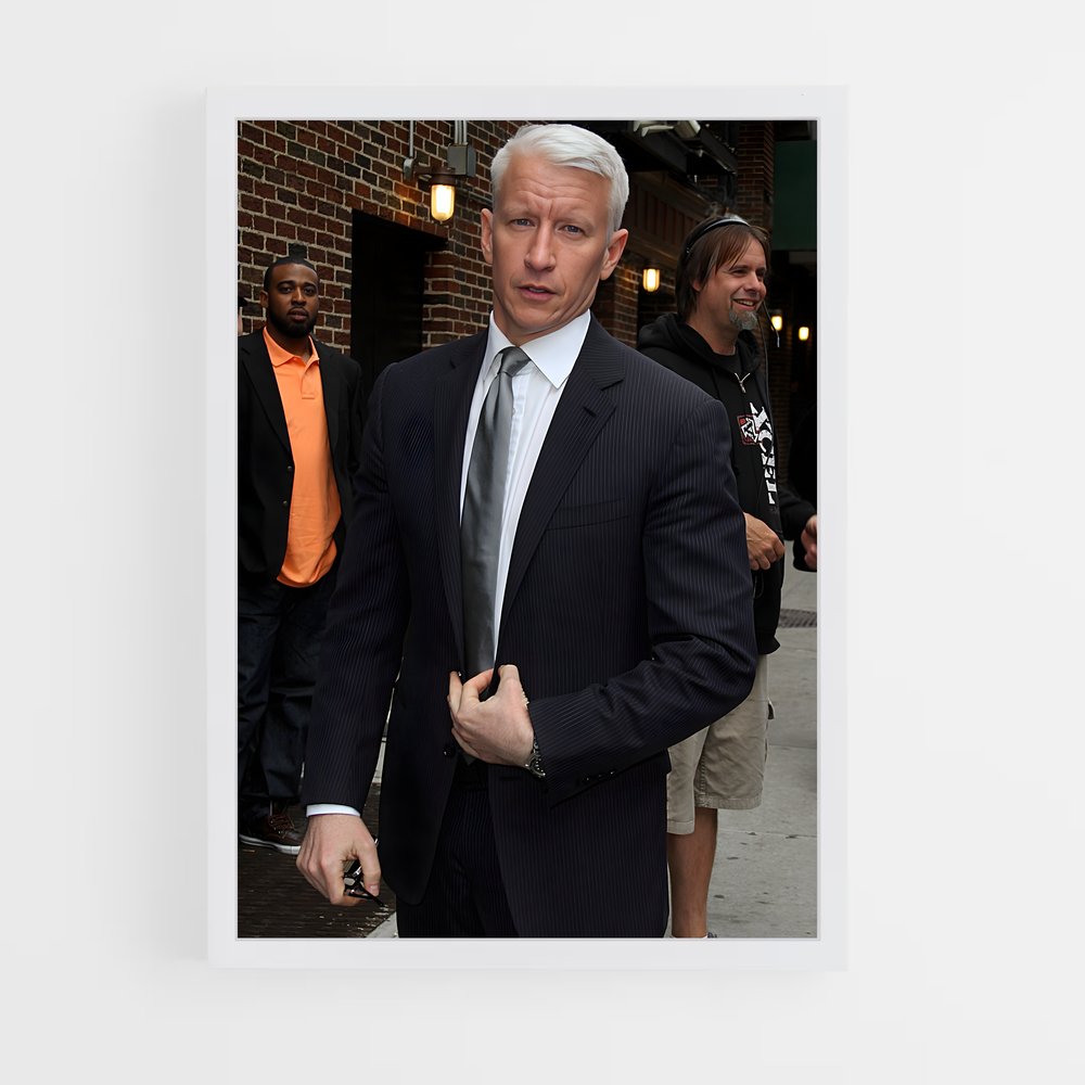 ap-anderson cooper-2 cadre Blanc
