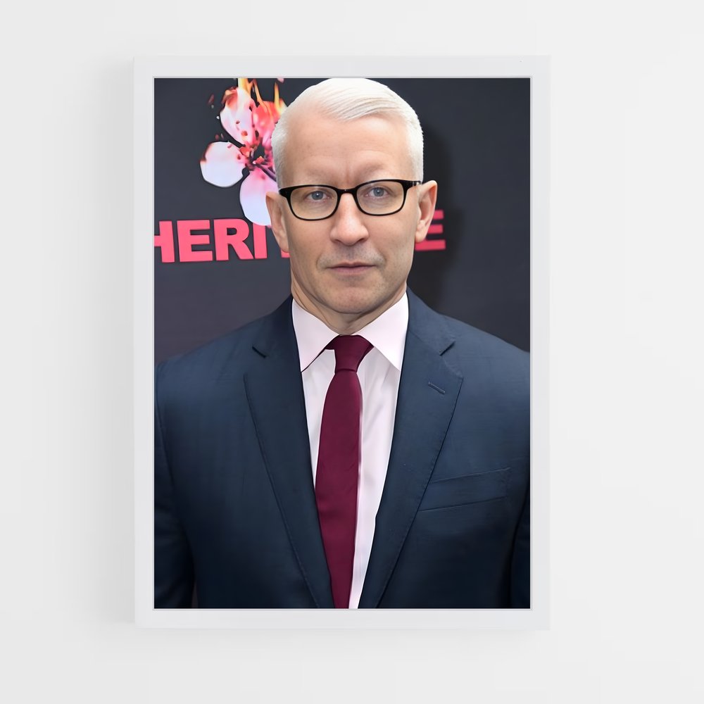 ap-anderson cooper-3 cadre Blanc