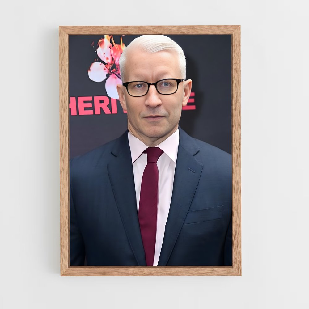 ap-anderson cooper-3 cadre Bois clair