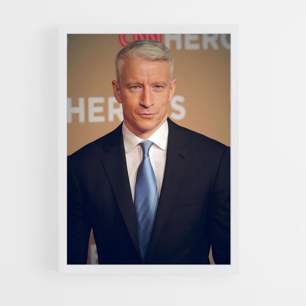 ap-anderson cooper-5 cadre Blanc