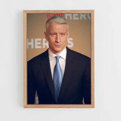 ap-anderson cooper-5 cadre Bois clair
