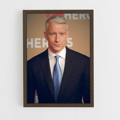 ap-anderson cooper-5 cadre Bois foncé