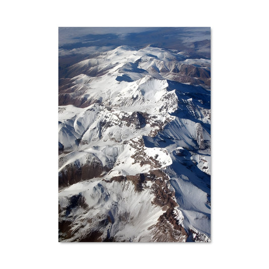 Poster Vue Aérienne des Andes