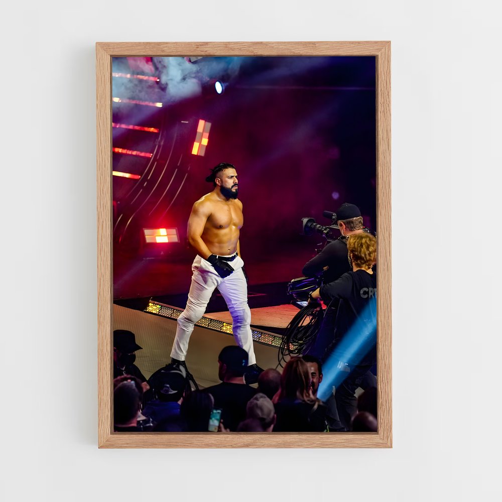 ap-andrade el idolo-2 cadre Bois clair